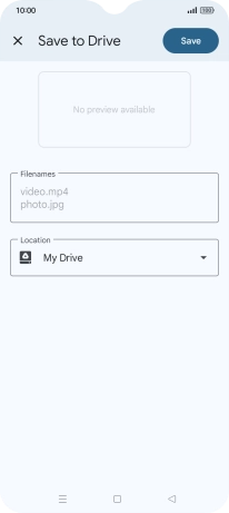 Press the field below 