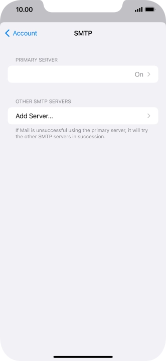 Press the field below 