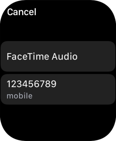 Press the required number.