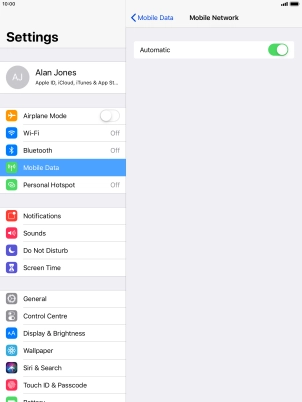 Press the indicator next to Press the indicator next to