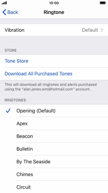 Press the required ring tones to hear them. Press the required ring tones to hear them.