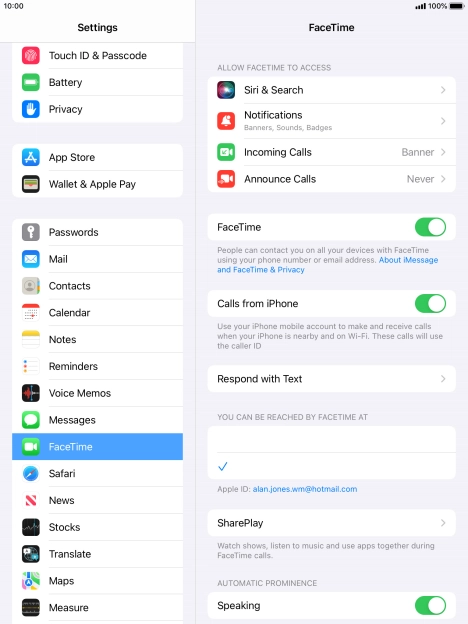 Press the indicator next to Press the indicator next to