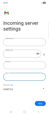 Press the drop down list below 