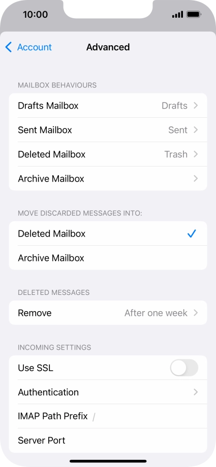 Press Authentication.