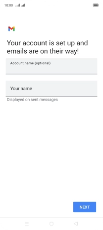 Press the field below 