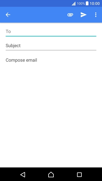 Press the search field and key in the first letters of the recipient's name. Press the search field and key in the first letters of the recipient's name.