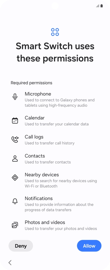 Press Allow. Press Allow.