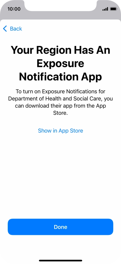 Press Show in App Store and follow the instructions on the screen to download and install the app.