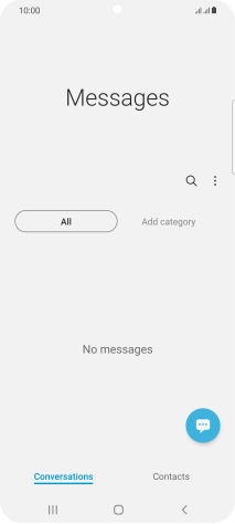 Press the new message icon.
