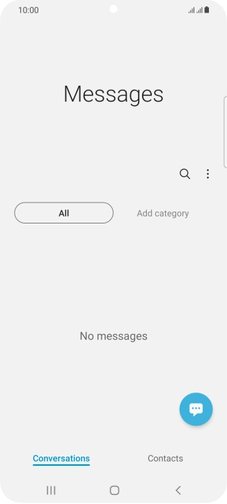 Press the new message icon.