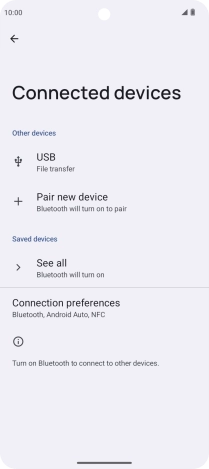 Press Pair new device.