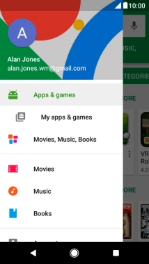 Press My apps & games.