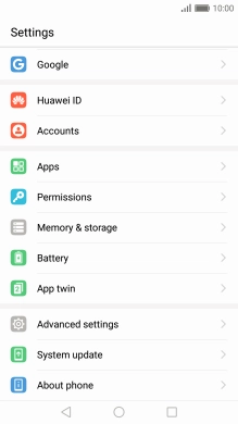 Press System update.