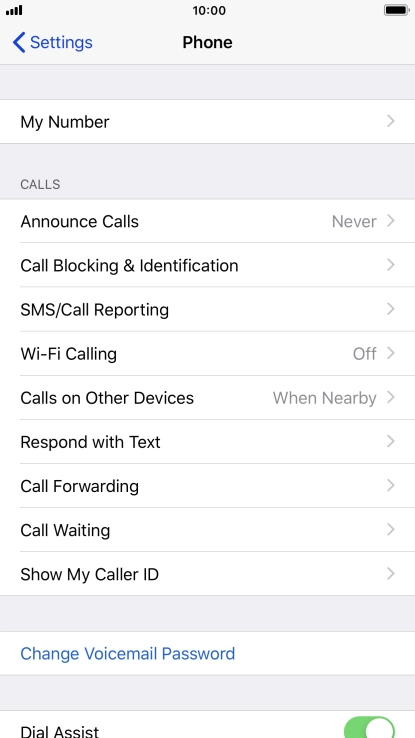 Press Show My Caller ID.