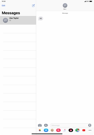 Press the new message icon.