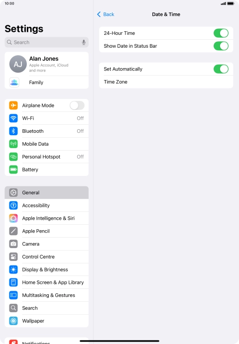 Slide your finger upwards starting from the bottom of the screen to return to the home screen.