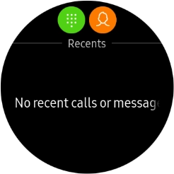 Press the keypad icon and key in the required number.