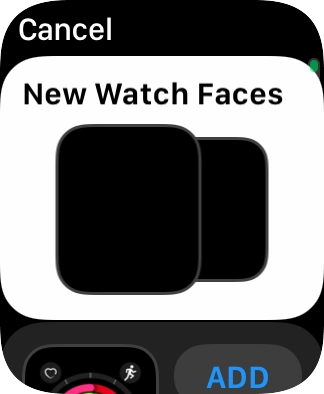 Turn the Digital Crown to see the different watch faces.