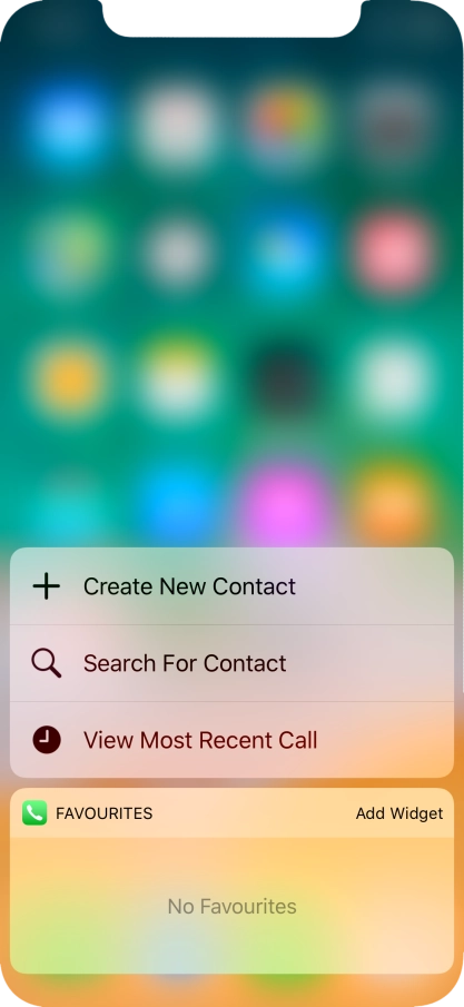 Press the required function and follow the instructions on the screen to use the selected function.