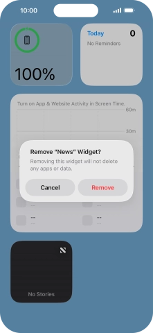 Press Remove. Press Remove.