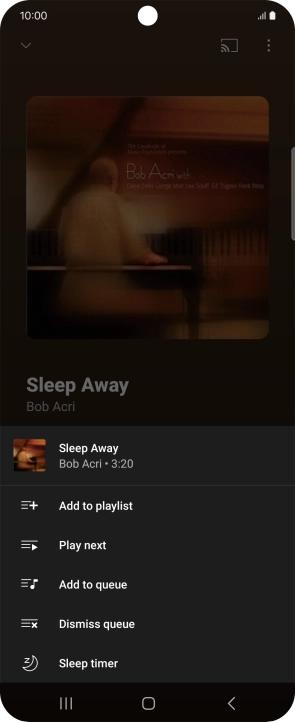Press the add icon. Press the add icon.