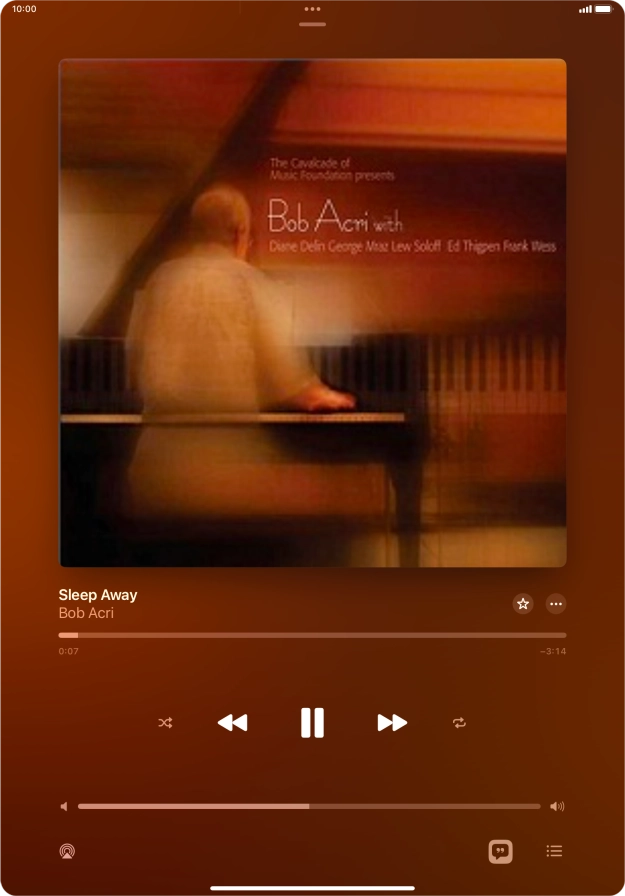 Press arrow right to go to the next audio file. Press arrow right to go to the next audio file.