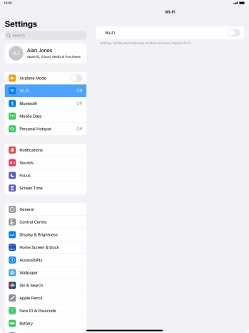 Press the indicator next to Press the indicator next to