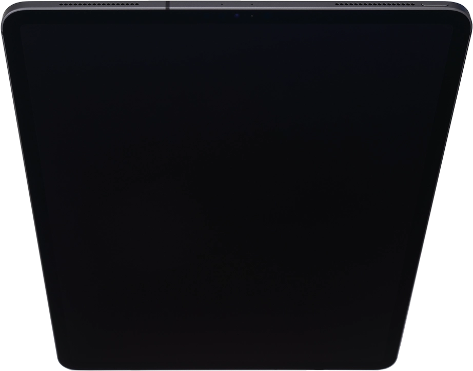 Press and hold the Top key until your tablet is turned on.