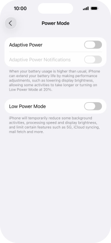 Press the indicator next to Press the indicator next to