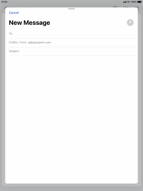 Press To: and key in the first letters of the recipient's name. Press To: and key in the first letters of the recipient's name.