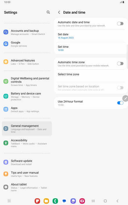 Press the indicator next to Press the indicator next to