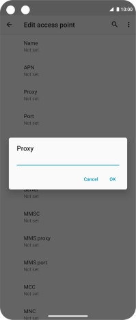 Key in 10.202.2.60 and press OK.