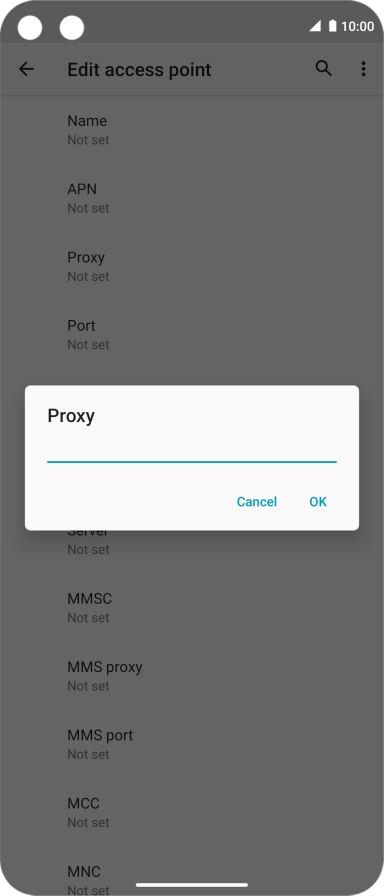 Key in 10.202.2.60 and press OK.