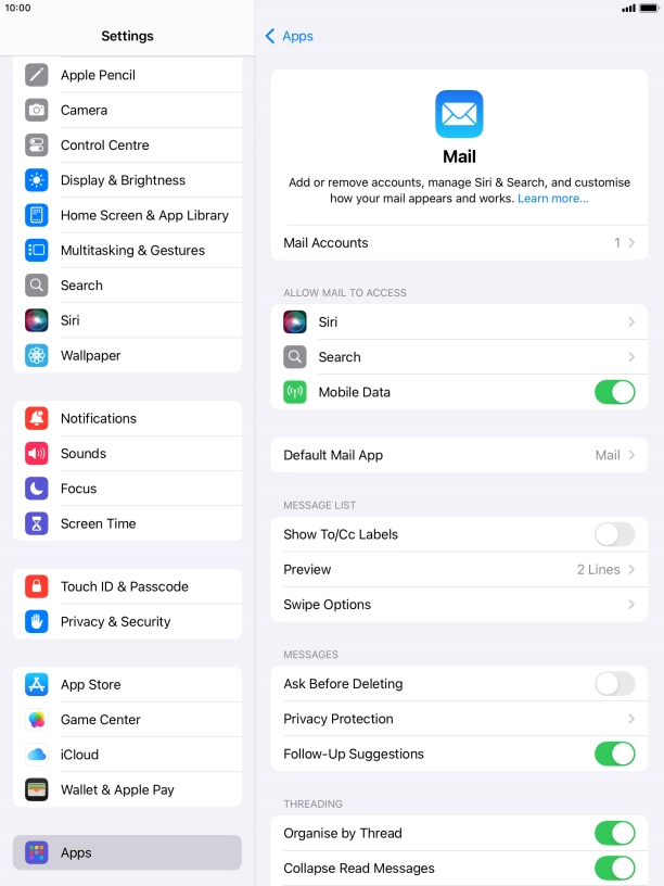 Press Mail Accounts.