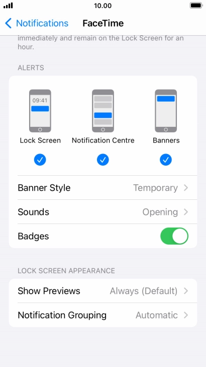 Press Notification Grouping.