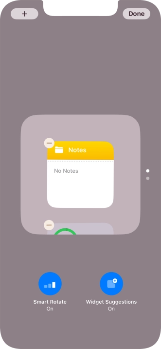 Press Smart Rotate to turn the function on or off.