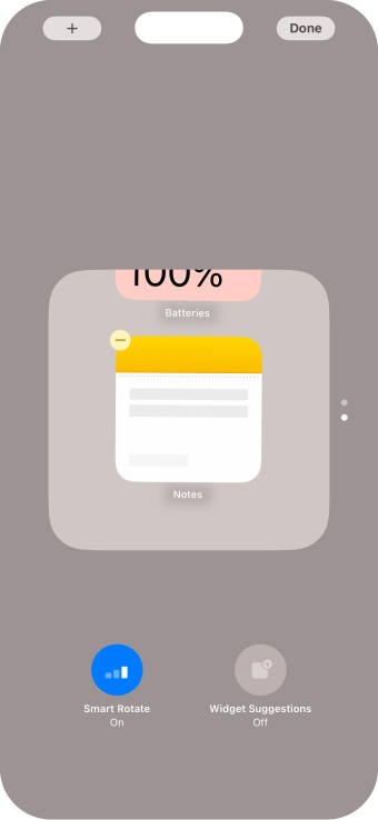 Press Smart Rotate to turn the function on or off.