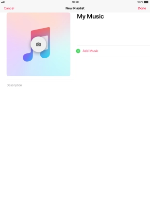 Press Add Music.