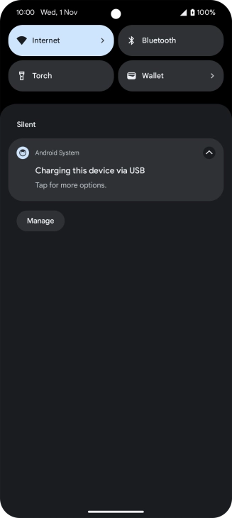 Press Tap for more options..