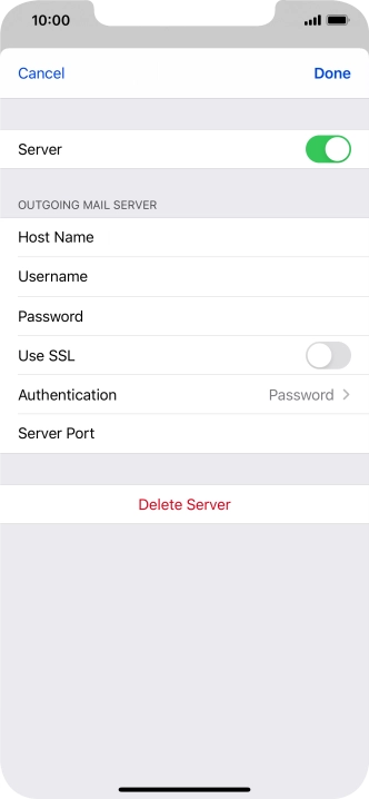 Press Authentication.
