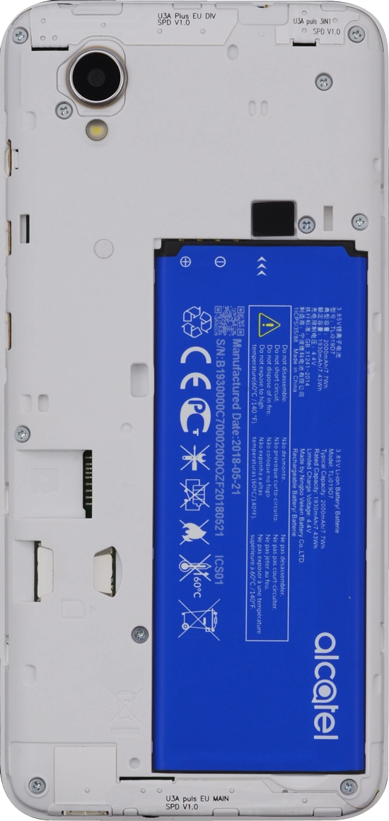 Slide your SIM into the SIM holder.
