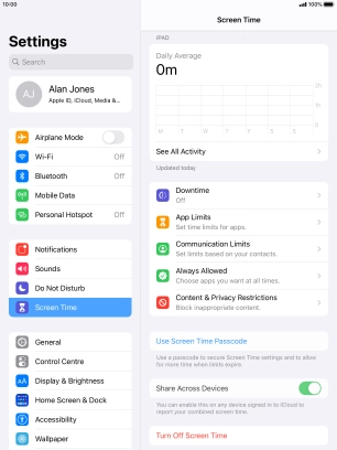 Press See All Activity.