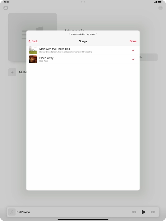 Press Done. Press Done.