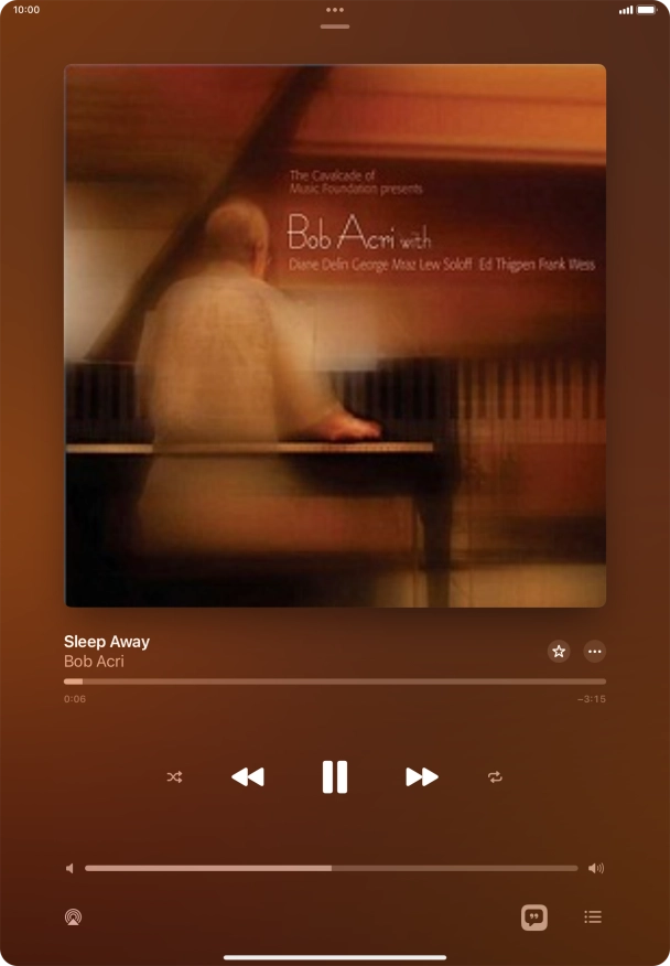 Press arrow right to go to the next audio file. Press arrow right to go to the next audio file.