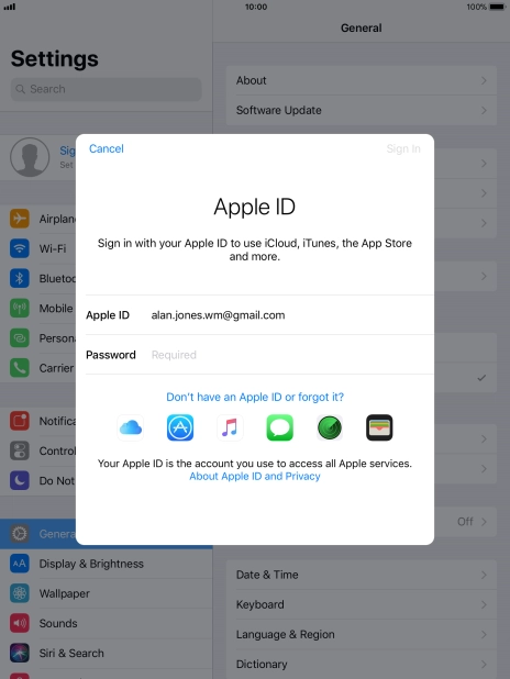 Press the field next to Press the field next to