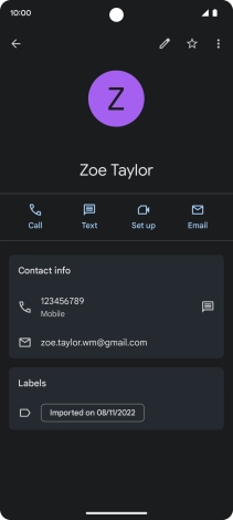 Press the required number. Press the required number.