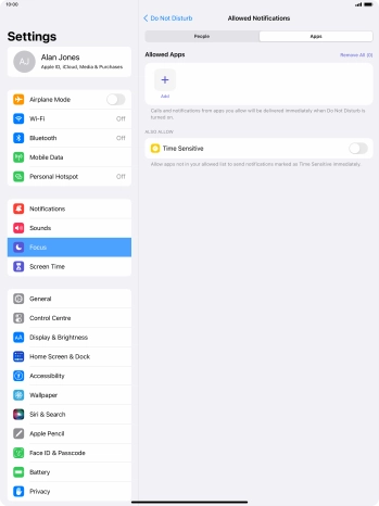 Press the indicator next to Press the indicator next to