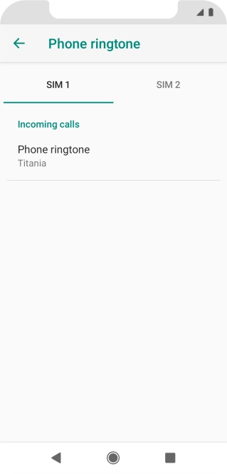 Press Phone ringtone.