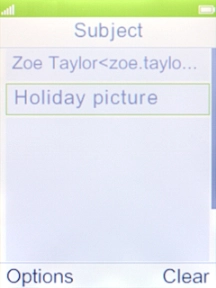Highlight the text input field and write the text for your email message. Highlight the text input field and write the text for your email message.