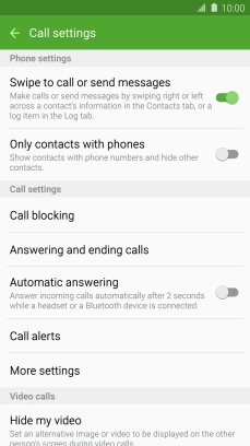 Press More settings.